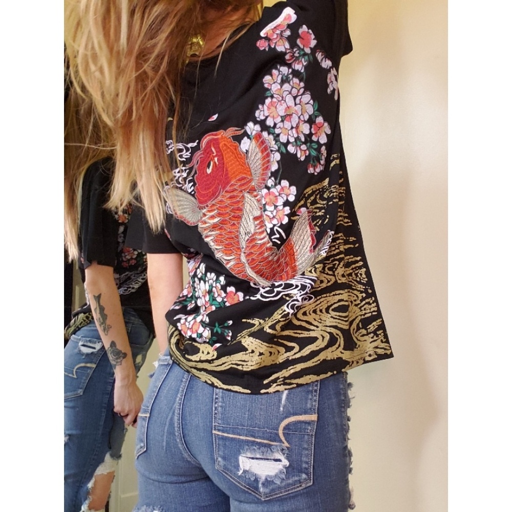 Traditional Japanese Koi Tee